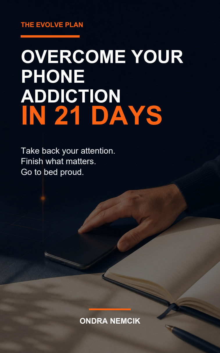 Cover of Overcome Your Phone Addiction in 21 Days
